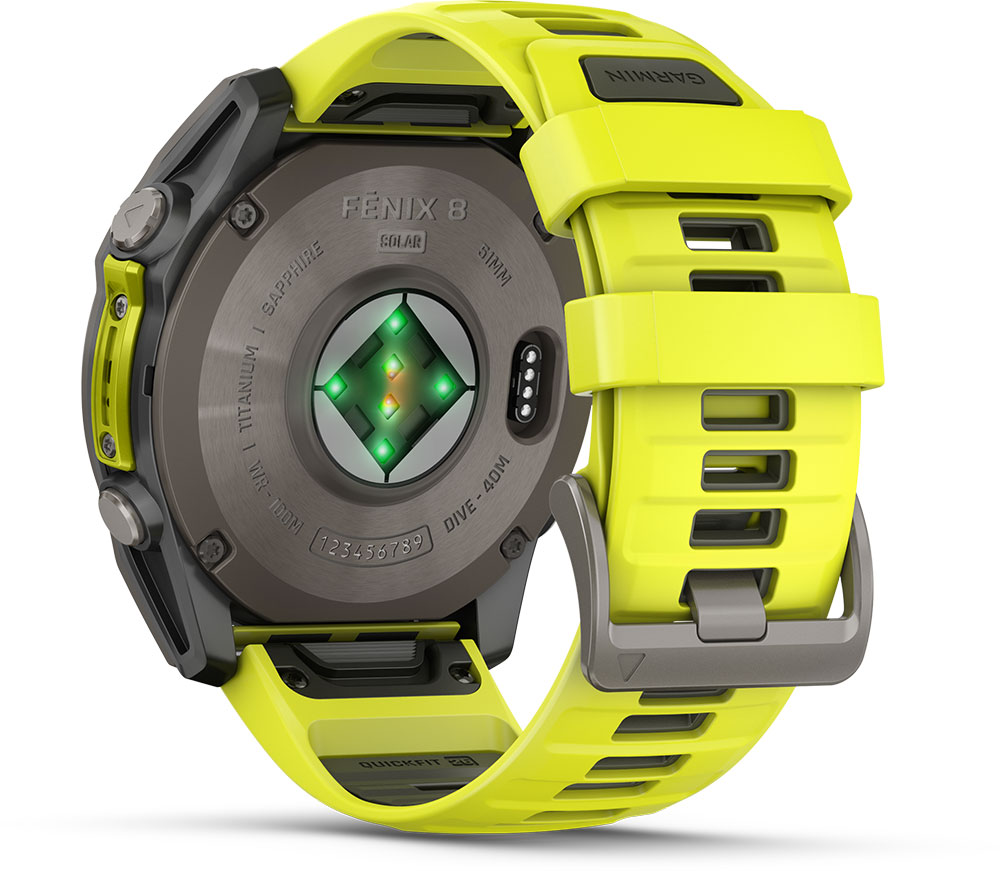 Garmin Fēnix® 8 - 51 mm Solar Sapphire - GPS Multisport Smartwatch – Bild 6
