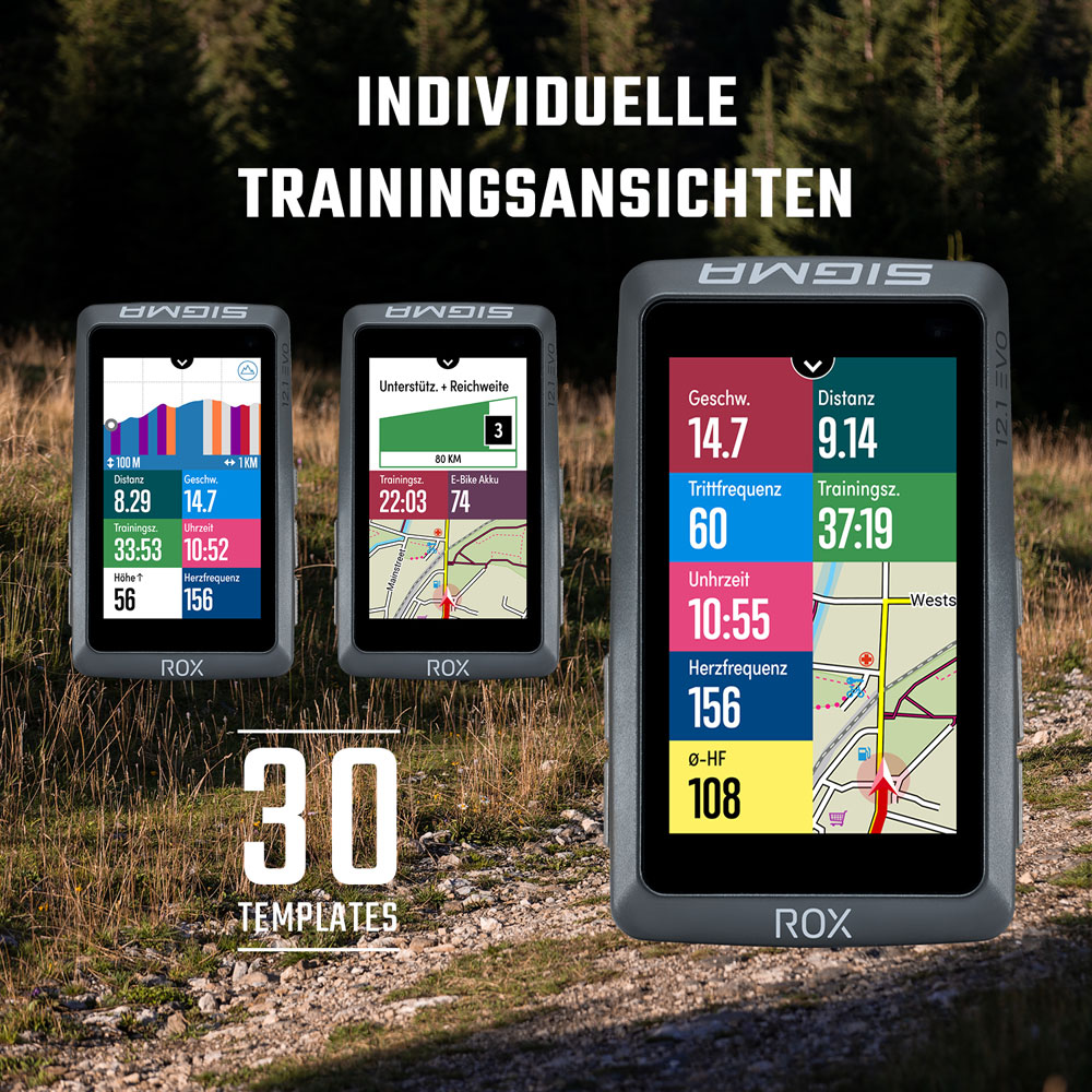 SIGMA ROX 12.1 EVO Basic Set - GPS-Fahrrad Navigationssystem – Bild 13